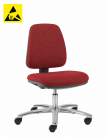 ESD pracovní židle Standard, AS3, ESD5, A-VL1013AS červená