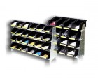 Iteco Trading S.r.l. - ESD stojan pro zásobníky součástek VISTAFIX 5/L, 24 zásobníků, 650x230x430mm