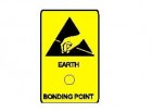  - Lepicí štítek "EARTH BONDING POINT" 