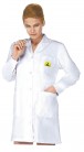 Iteco Trading S.r.l. - ESD pracovní plášť, slabý, s logem, 3/4, unisex, bílý, M