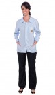 ESD košile CX40, 34% bavlna, barva světlá modrá, za příplatek lze objednat i další varianty (dámský střih, výstřih do V)