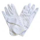  - ESD polyesterové pogumované rukavice BSC-F02