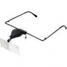 OEM CO - Brýle s lupou a LED osvětlením