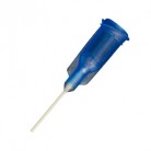 OEM PR - Dávkovací jehla DispensTec, plastová flexibilní, 22G, 0,41mm, 12,7mm, modrá, 50ks/bal