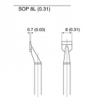 Hakko - Odpájecí hroty T16-1006, SOP 8L