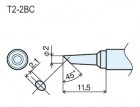 Hakko - Pájecí hrot T2-2BC