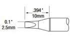 Pájecí hrot Metcal, 30° Dláto, 2,5 mm, SFP-CH25